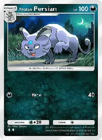 Alolan Persian - Parata Fantasmagorica
