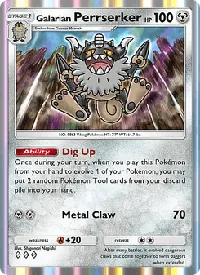 Galarian Perrserker - Parata Fantasmagorica