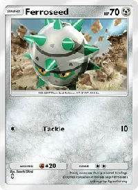 Ferroseed - Parata Fantasmagorica