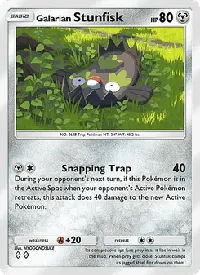 Galarian Stunfisk - Parata Fantasmagorica