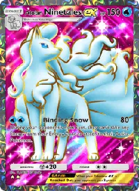 Alolan Ninetales ex - Parata Fantasmagorica