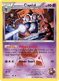 Team Magma's Claydol 11