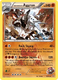 Team Magma's Aggron - Double Crisis