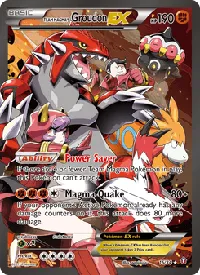 Team Magma's Groudon EX - Double Crisis