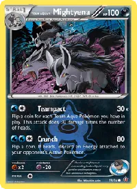 Team Aqua's Mightyena 18