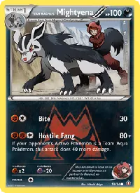 Team Magma's Mightyena 19