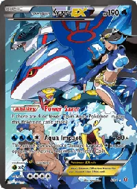 Team Aqua's Kyogre EX - Double Crisis