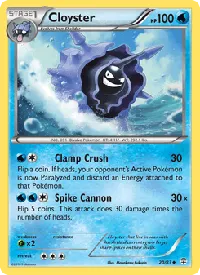 Cloyster - Generazioni