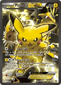 Pikachu EX XY124