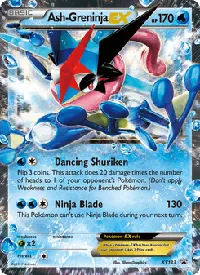 Ash Greninja EX XY133
