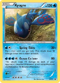 Kyogre XY51