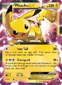 Pikachu EX XY84