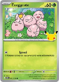 Exeggcute - 30° Anniversario