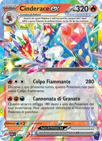 Carta Cinderace-ex (Ascesa Eroica)