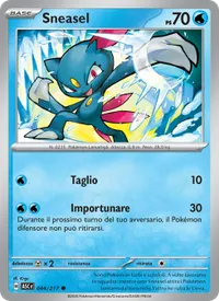 Sneasel - Ascesa Eroica