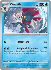 Weavile - Ascesa Eroica