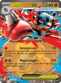 Mega Lucario-ex - Ascesa Eroica