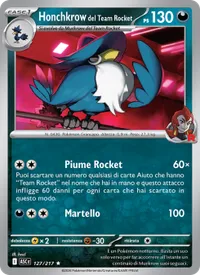 Honchkrow del Team Rocket - Ascesa Eroica