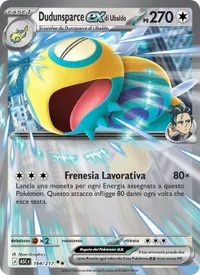 Carta Dudunsparce-ex di Ubaldo (Ascesa Eroica)