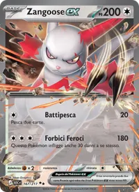 Carta Zangoose-ex (Ascesa Eroica)