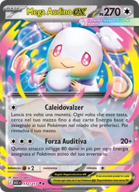 Carta Mega Audino-ex (Ascesa Eroica)