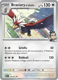 Carta Braviary di Ubaldo (Ascesa Eroica)