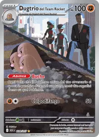 Dugtrio del Team Rocket - Ascesa Eroica