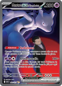Mewtwo-ex del Team Rocket
