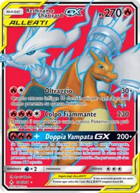 Reshiram e Charizard GX