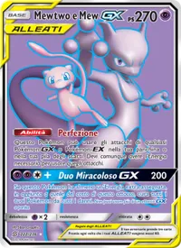 Mewtwo e Mew GX