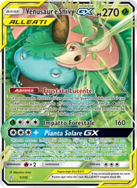 Venusaur e Snivy GX