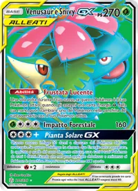 Venusaur e Snivy GX