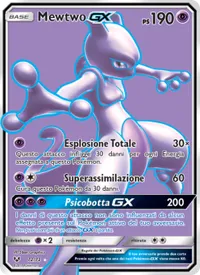 Mewtwo GX - Leggende Iridescenti