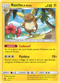 Raichu di Alola