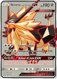 Necrozma Criniera del Vespro GX