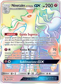 Ninetales di Alola GX