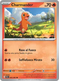 Charmander - Destino di Paldea