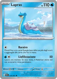 Lapras - Destino di Paldea