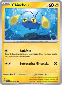 Chinchou - Destino di Paldea