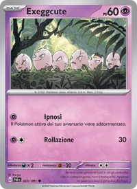 Exeggcute - Destino di Paldea