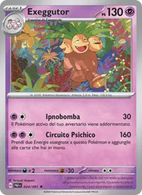 Exeggutor - Destino di Paldea