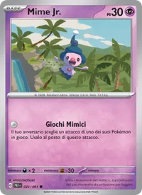 Mime Jr. - Destino di Paldea