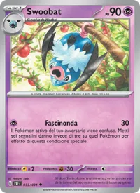 Swoobat - Destino di Paldea
