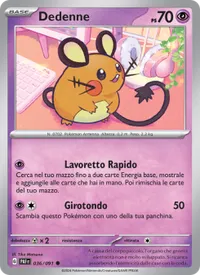 Dedenne - Destino di Paldea
