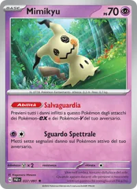 Mimikyu - Destino di Paldea