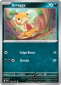 Scraggy - Destino di Paldea