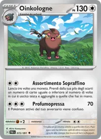Oinkologne - Destino di Paldea