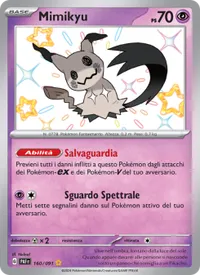 Mimikyu - Destino di Paldea