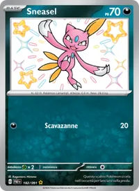 Sneasel - Destino di Paldea