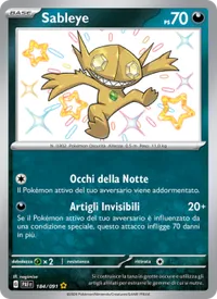 Sableye - Destino di Paldea